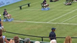 John Isner vs Ivo Karlovic [upl. by Enilrad]