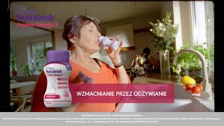 Nutridrink Protein Omega 3  wzmacnianie przez odżywianie [upl. by Seth]