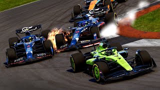 F1 2026 Mod Career Part 6 Red Bull Ford Drivers CRASH amp BIBLICAL SCENES in Silverstone [upl. by Mahmud]