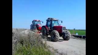 Massey ferguson 8130 mccormick cx 105 [upl. by Najar]