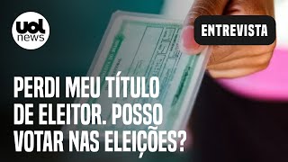 Precisa do título de eleitor para votar Veja como votar sem o título e usar o aplicativo eTítulo [upl. by Tad614]