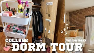 COLLEGE dorm room tour 2024  state university edition [upl. by Esihcoc150]