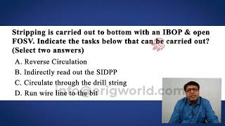 IWCF Drilling Level 4  Test Plug  Assignment Question P127 Q90  IWCF  IADC  Well Control [upl. by Verene895]