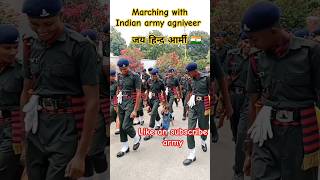 army agniveer marching Army statusarmy ssb indianarmy bsf crpf military cisf soldier [upl. by Arrimat]