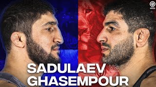 Crazy ending  Abdulrashid SADULAEV VS Kamran GHASEMPOUR [upl. by Dever193]