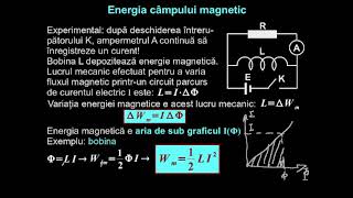 Energia câmpului magnetic Tensiunea electrică alternativă  LectiiVirtualero [upl. by Powder]