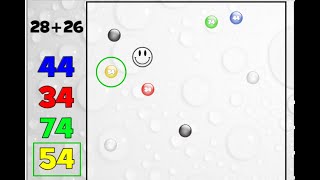 😃 Juego Divertido de ATENCIÓN DIVIDIDA y MATEMÁTICAS Burbuja Matemática [upl. by Ogden]