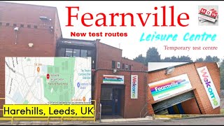 Fearnville Leisure Centre  Leeds  Harehills New temporary driving test centre  New Test route [upl. by Hakan]