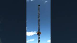 Drop Tower 52 metreshigh kermis simulator 🎡🗼 by 3dmegaridesimulations6632 [upl. by Bently]