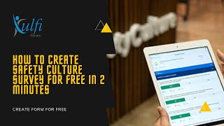 How To Create Safety Culture Survey  Survey Questionnaire  Feedback Form [upl. by Eneleahs422]