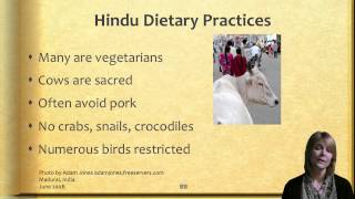 Hinduism Food Customs [upl. by Nepets626]