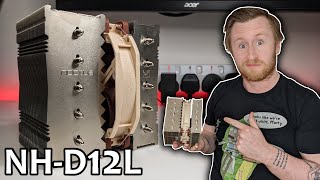 Noctua NHD12L Review  A Compact amp POWERFUL 120mm Air Cooler [upl. by Eiramit]