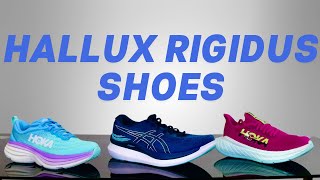 3 Best Shoes For Hallux Rigidus Big Toe Arthritis by a Foot Specialist [upl. by Yeldarb563]