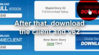 TUTORIAL How to Register And Play On NewBornStory A MapleStory V62 Private Server [upl. by Cyrano]