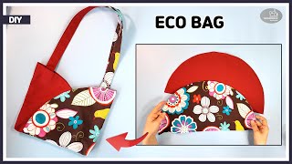 Easy and simple eco bag making without interfacing [upl. by Zolly665]