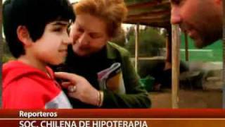 Hipoterapia Chile Reportaje Canal 13 [upl. by Notlrak]