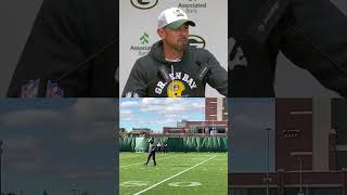 Matt LaFleur says Robert Saleh is helping the Packers on the offensive side of the ball 👀 shorts [upl. by Victor318]