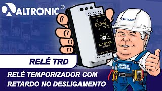 Vídeoaula  Relé Temporizador com Retardo no Desligamento  TRD [upl. by Estrin740]