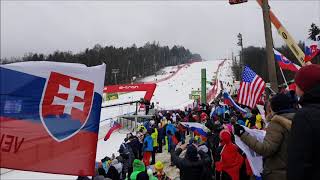 Zlata lisica veleslalom 1 februar 2019 [upl. by Hcurab]