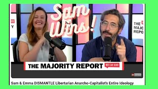 Sam Seder Destroys Anarchist in Hilarious Debate [upl. by Latsirk]