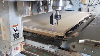 5w laser added to CNC router [upl. by Fuller464]