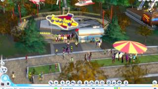 SimCity Amusement Park Overview [upl. by Yraunaj230]