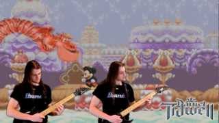 Castle of Illusion Starring Mickey Mouse Boss Theme on guitar [upl. by Herries]