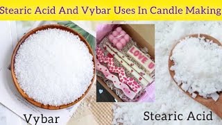 Whats The Difference Between Stearic Acid amp Vybar Acid  WHY WAX ADDITIVES ARE USE IN CANDLE MAKING [upl. by Suolekcin]