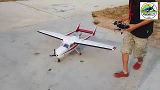 Cessna 337 Seagull Model [upl. by Stacia]