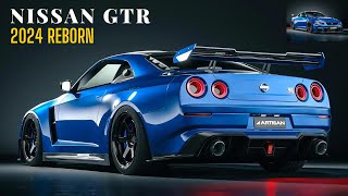 The All New R34 Nissan Skyline GTR To Be Reborn With R35 Underpinnings  Drive Pedia [upl. by Chesnut]