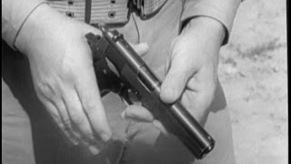 WW2 1911 45 CAL Pistol Training [upl. by Martsen948]