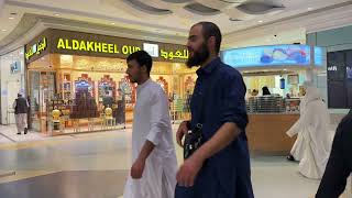 MAKKA AL HARAM ABRAJ AL BAIT MALL TOWER SHOPPING CENTER CLOCK ROYAL TOWER SAUDI ARABIA WALKING TOUR [upl. by Eesdnil]