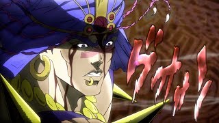 ジョジョ Caesar vs Wamuu 2 『HD』 [upl. by Genvieve]