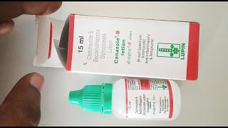 CanazoleB lotion Review Antifungal Lotion Uses Clotrimazole and Beclomethasone canazole lotion [upl. by Adnirol]