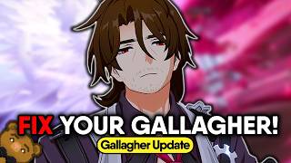 A COMPLETE Updated Guide to Gallagher   24 Relics Light Cones Teams [upl. by Aneehc]