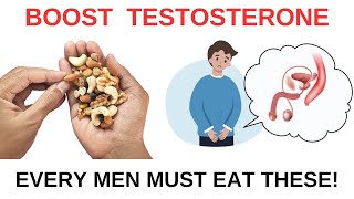 TOP 10 TESTOSTERONE BOOSTING FOODS EVERY MEN NEED TO EAT [upl. by Assirak805]