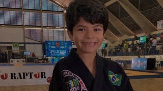 Sensei André TozoniJulia Tozoni SYONKIDS Anthony em ação em seu primeiro campeonato syonbjj 💎💎 [upl. by Norrek84]