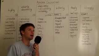 ADVERB COLLOCATIONS CAE part 1 [upl. by Guss]