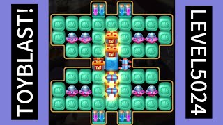 TOY BLAST LEVEL5024 offline best games viral video [upl. by Bibby813]