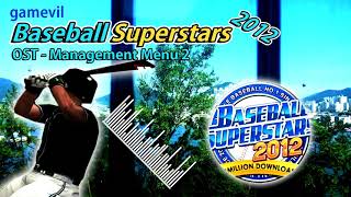 gamevil Baseball Superstars 2012 ost  Management Menu 2 [upl. by Liebowitz]