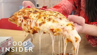 How Dominos Makes Its Pizza  Food Insider [upl. by Timothee]