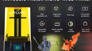 Impresora 3D Anycubic Photon Mono X2 4K  review [upl. by Gilbye]