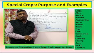 Special Crops Purpose and Examples [upl. by Magdalene]