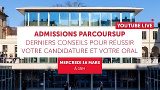 Admissions à Sciences Po via Parcoursup  nos conseils [upl. by Luoar501]