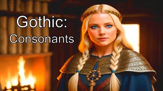 Learn The Gothic Language Consonants [upl. by Mittel357]