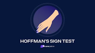 Hoffmans Sign Test [upl. by Manoff]