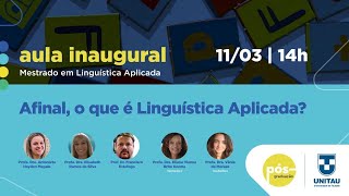 Afinal o que é Linguística Aplicada [upl. by Mann251]