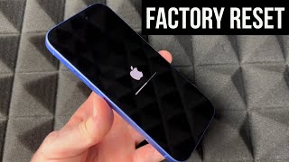 How to Factory Reset iPhone 16  Restore iPhone amp Delete everything [upl. by Salvidor]