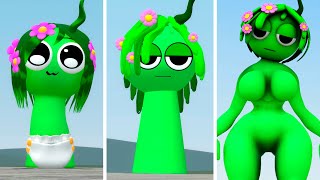 NEW EVOLUTION SPRUNKI GREEN SONG in Garrys MOD [upl. by Hegarty]