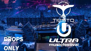 Tiesto UMF MIAMI 2024  Drops Only [upl. by Suraved497]